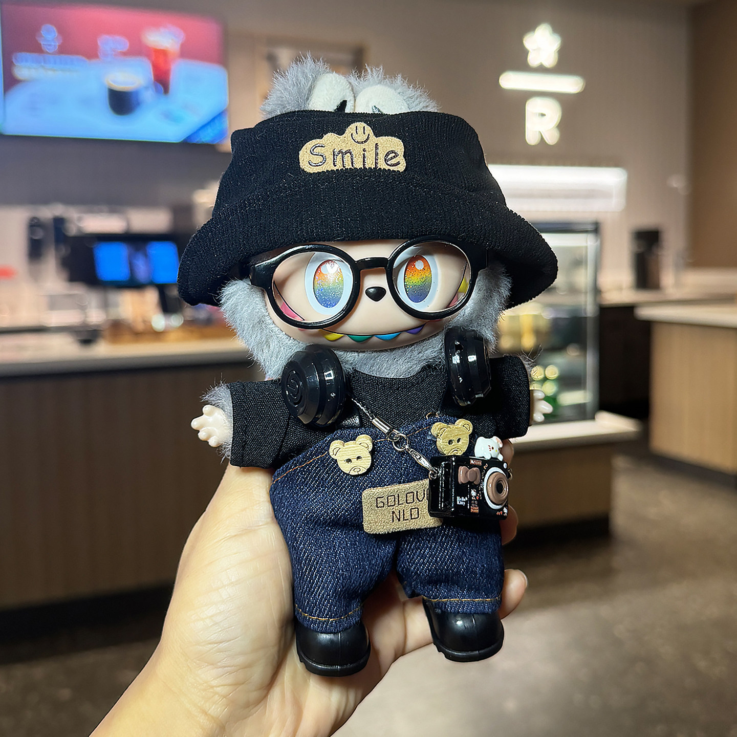 拉布布三代娃衣labubu第一二代玩偶公仔衣服前方高能3.0幸运紫色,淘宝优惠券,粉丝福利购,淘宝优惠卷