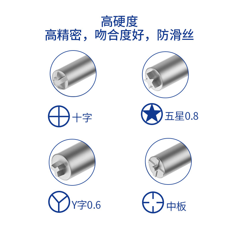 阿毛易修铝钻3d安卓平果拆机螺丝刀 世方达五金螺丝批组套