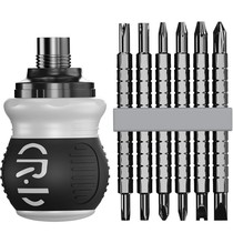 Ratchet screwdriver set tool Plum Blossom Screwdriver Screwdriver Screwdriver Batch Head Small Fat Ratchet Screwdriver Screwdriver