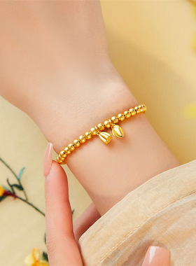 莲蓬莲心古色古香古风两世欢同心弹力手串闺蜜手链