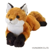 Импортная реалистичная плюшевая успокаивающая игрушка, большая кукла, лиса, енот