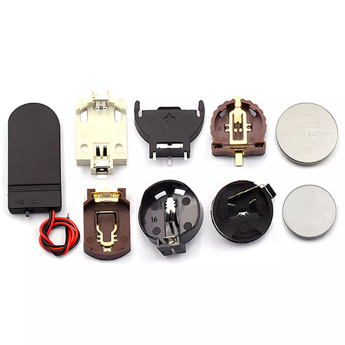 3V扣子纽扣电池盒2032电池座 CR2032 CR1220外壳 电池扣 纽扣电池 - 图0