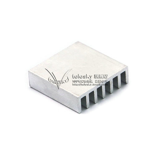 【TELESKY】散热片 芯片散热器 20*20*6MM CPU散热块 (5个) - 图3