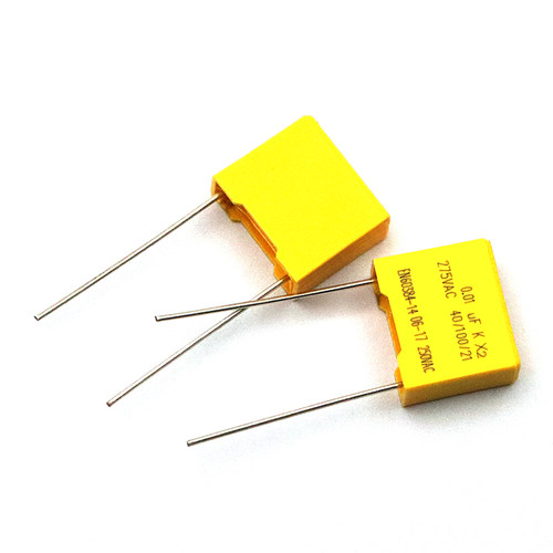 安规电容 X2 275V 0.01uF 10nF 103K 脚距10mm 电容器 (10个) - 图0