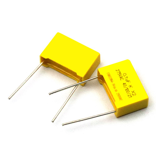 安规电容 X2 275V 0.1uF 100nF 104K脚距15mm 电容器 (20个) - 图0