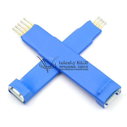 2.0/2.54mm 3/4/5/6P STM32烧写 烧录探针模块STM8弹簧针 - 图3