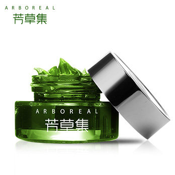 芳草集绿茶小米草眼胶补水学生眼霜 芳草集旗舰眼胶