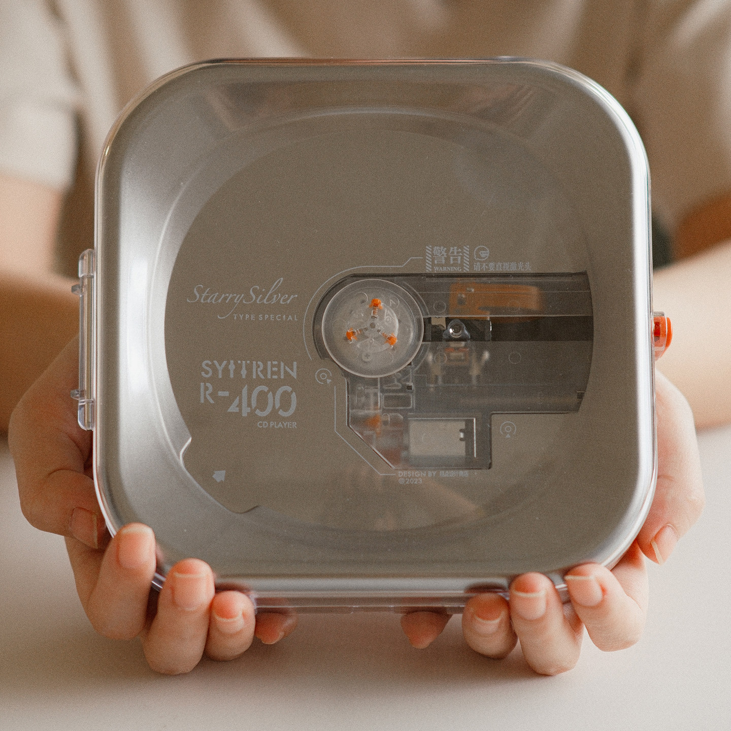 【赛塔林】R400 CD播放机蓝牙壁挂专辑播放器复古随身听CD唱片机,淘宝优惠券,粉丝福利购,淘宝优惠卷