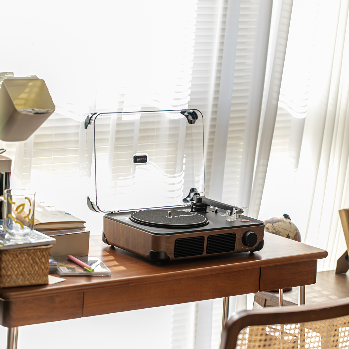 赛塔林黑胶唱片机便携蓝牙音箱T400复古黑胶音响七夕礼物电池,淘宝优惠券,粉丝福利购,淘宝优惠卷