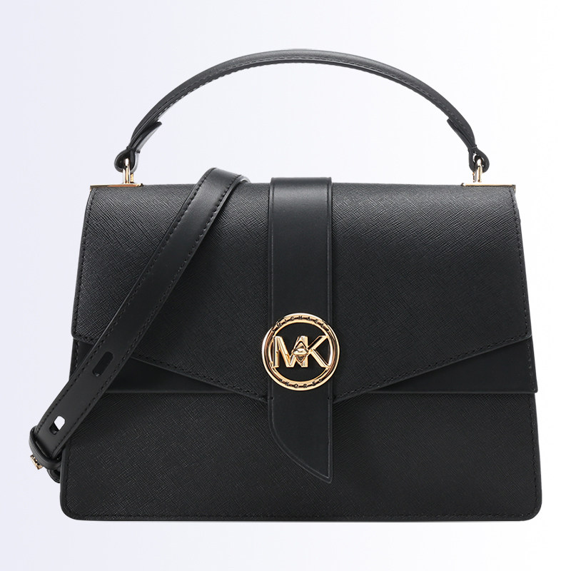 【自营】michael kors皮革中号斜挎包 天猫国际自营时尚范女士包袋