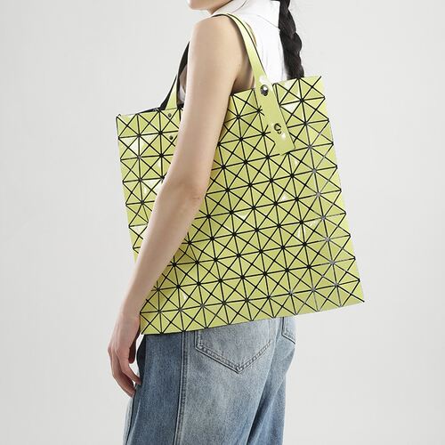 【自营】Issey Miyake/三宅一生女士PVC十格手提单肩包BB16 AG513 - 图1