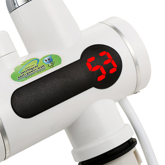 Household electric hot and cold faucet instant hot