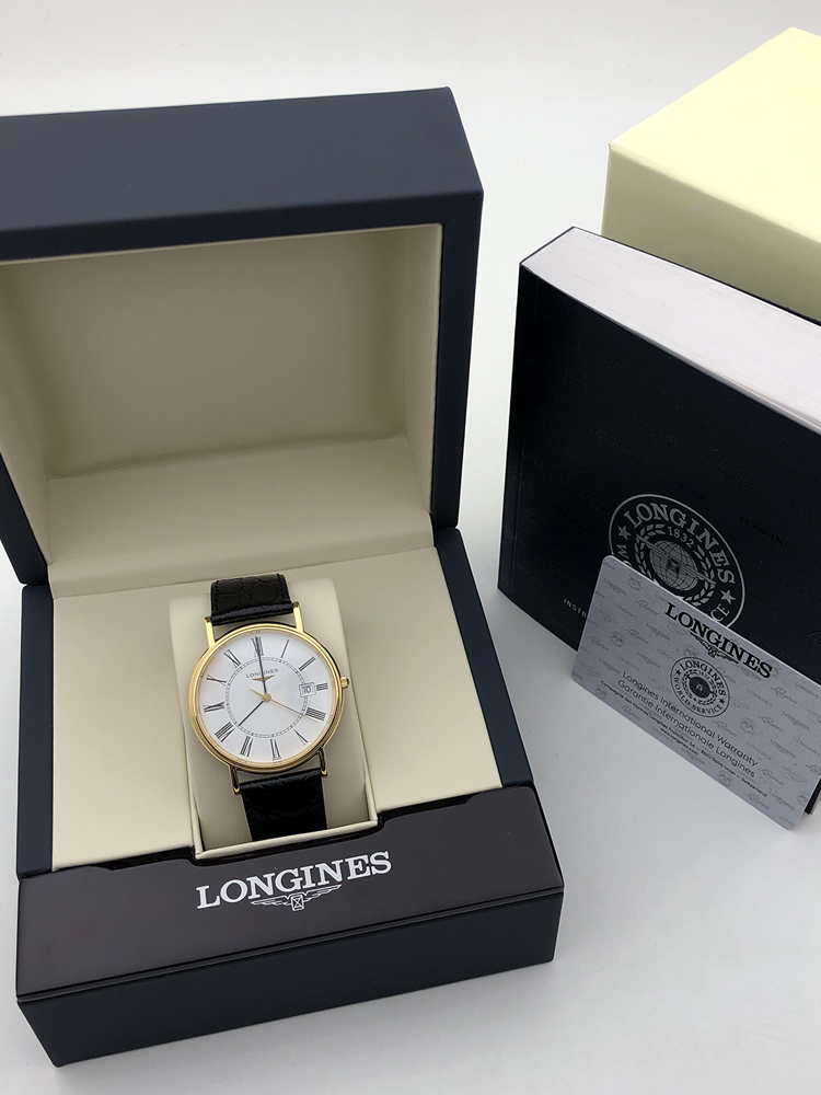 Longines浪琴正品手表瑰丽系列石英瑞士男表L4.790.2.11.2