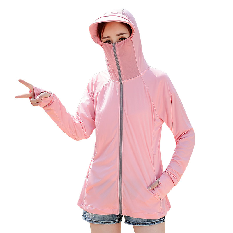 浪莎冰丝2020夏季新款中长款防晒衣 浪莎优品短外套