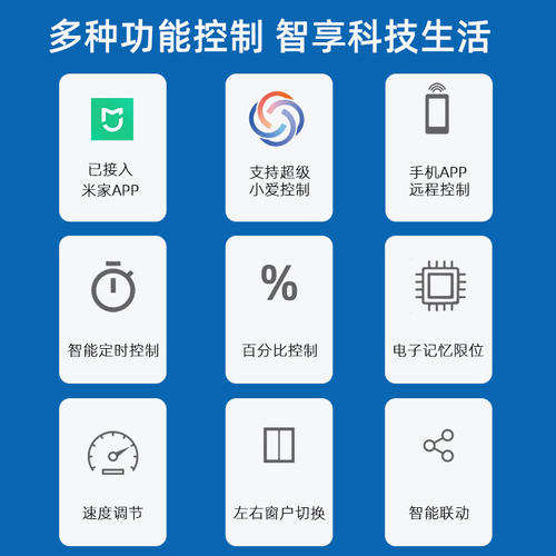 已接入米家app智能电动开窗器平移窗自动关闭器窗户推拉窗开关 - 图3