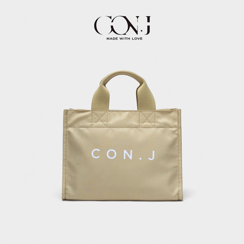 CON.J文艺小清新斜挎帆布包洋气单肩手提斜跨小方包,淘宝优惠券,粉丝福利购,淘宝优惠卷