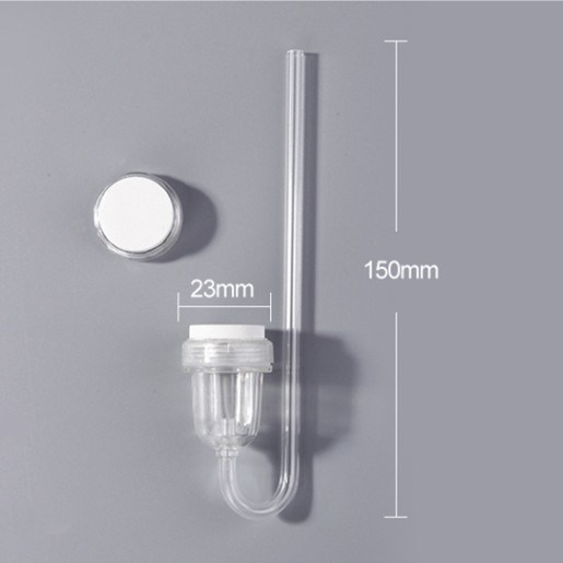 鱼缸氧气细化器空气细化器增氧泵气泡石气头超静音低压纳米气盘石 - 图0