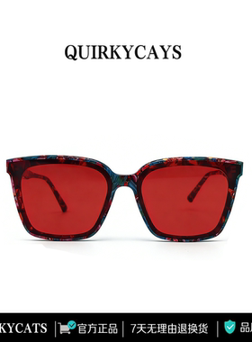 QUIRKYCATS简约方形框GM太阳镜