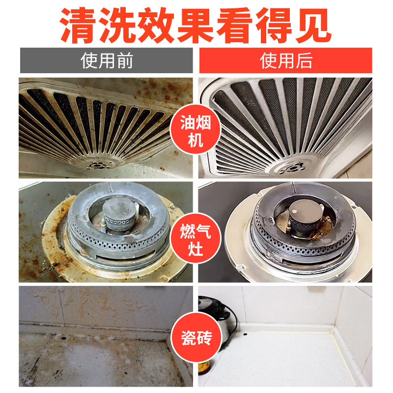 厨房重油污清洁剂抽油烟机强力清洗剂去油污净神器浓缩泡沫除垢,淘宝优惠券,粉丝福利购,淘宝优惠卷