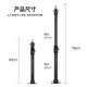 Photography flash extension boom telescopic indoor fix