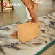 Manduka 软木塞瑜伽砖环保可再生高密度瑜伽辅具软木砖