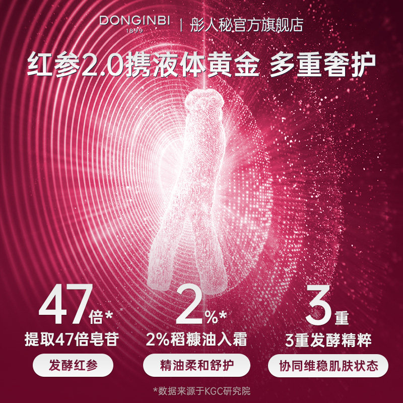 彤人秘红参抗皱焕采面霜50g紧致抗皱修护保湿官方旗舰店,淘宝优惠券,粉丝福利购,淘宝优惠卷