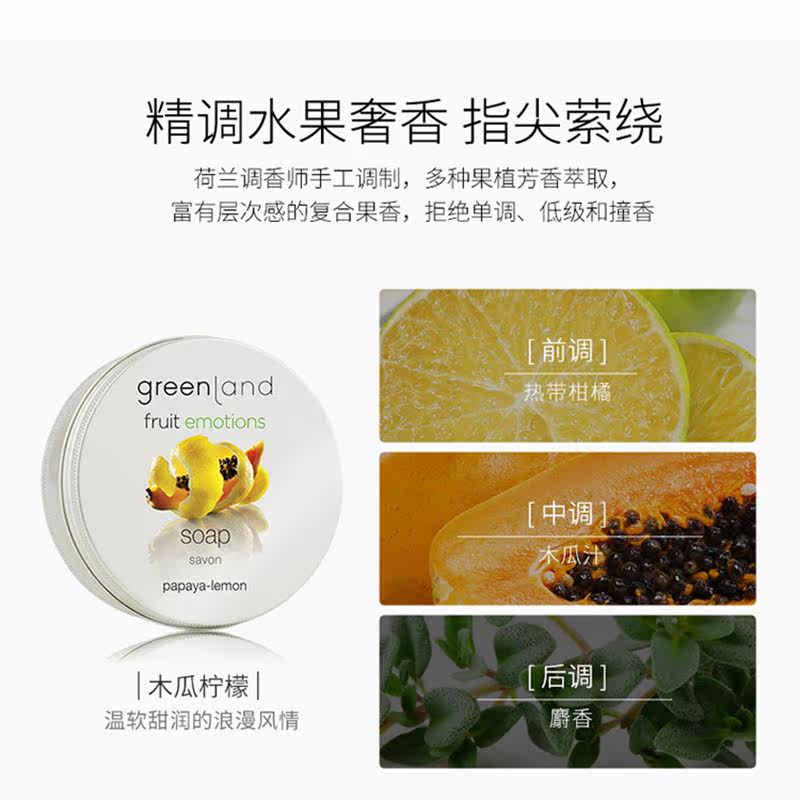 【屈臣氏】greenland格兰大地香皂 WATsNEW by Watsons身体皂