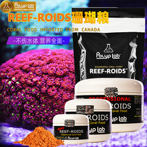 Canada POLYPLAB REEF-ROIDS coral grain marine plankton powder coral color increase feed