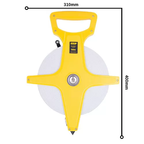 Deli Tool Rack Тип стекловолокно длинная линейка рулета рулевая измельчителя 100 -метров