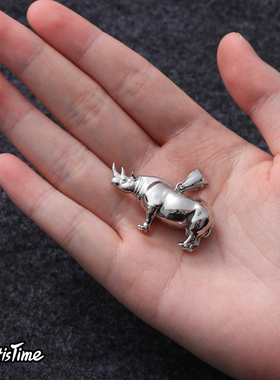 ArtisTime犀牛原创手工吊坠