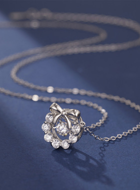 法国coss kokos925银蝶恋花蝴蝶结灵动项链女国潮风小清新送女友