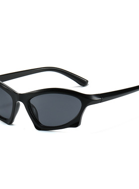 法国coss koko夏季新款 摩登复古几何太阳镜潮流街拍ins风海报款