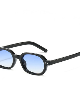 法国coss koko小框太阳镜欧美风设计师新款男女通用椭圆小框防晒