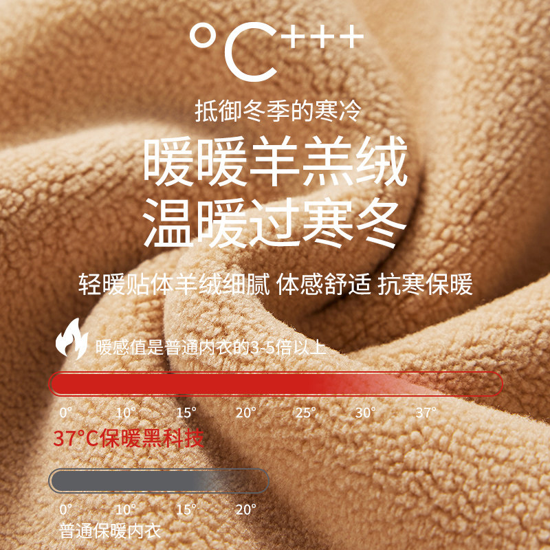 猫人保暖内衣女士款加厚加绒冬季发热抗寒2025新款秋衣秋裤女套装,淘宝优惠券,粉丝福利购,淘宝优惠卷
