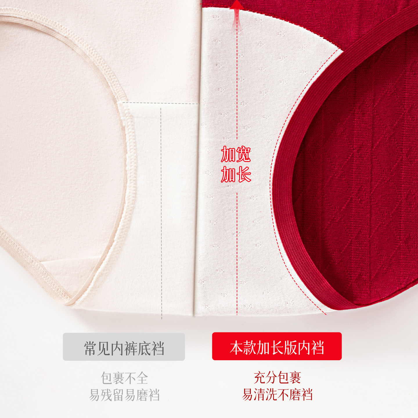 猫人本命年内裤女士大红色纯棉抗菌裆高腰收腹2026马年专属三角裤,淘宝优惠券,粉丝福利购,淘宝优惠卷