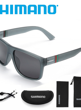 禧玛诺偏光方形运动男女钓鱼眼镜