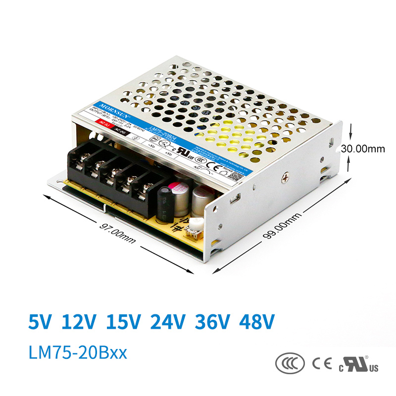 金升阳75W机壳电源LM75-20B12v5v15v24v36v48v工控照明自动化-图1