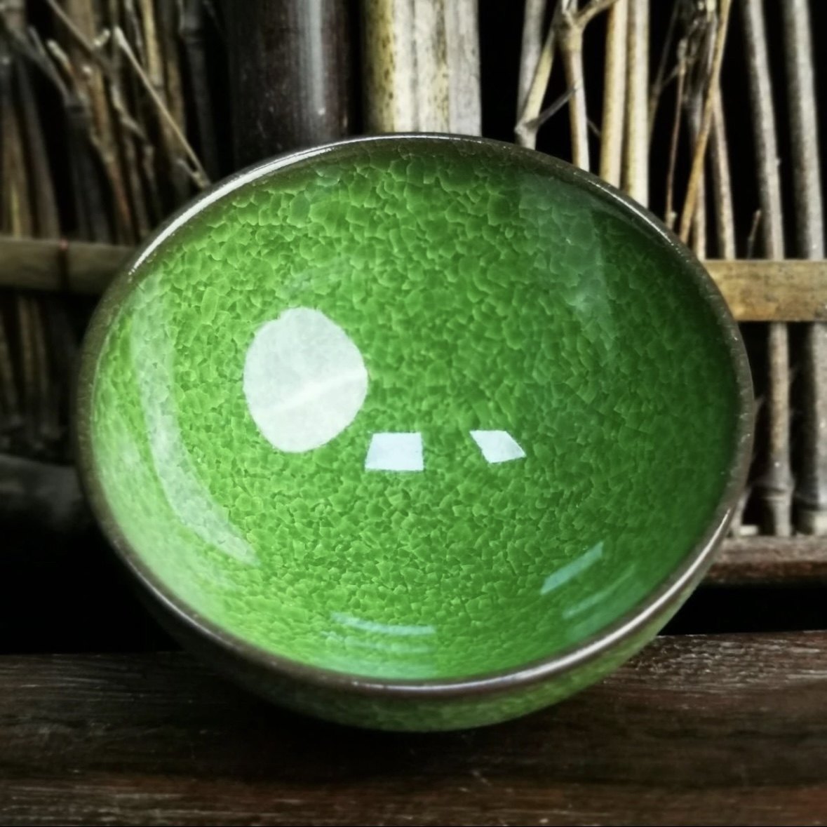 帝王绿建盏冰裂纹茶杯陶瓷主人杯大号柴烧茶杯手工杯功夫茶具,淘宝优惠券,粉丝福利购,淘宝优惠卷