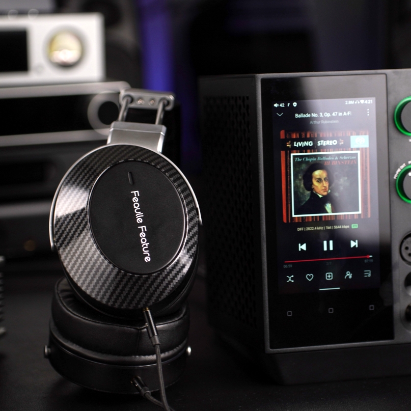 绯乐Feature2024头戴式耳机HiFi高音质封闭式音乐有线发烧级大耳 - 图2