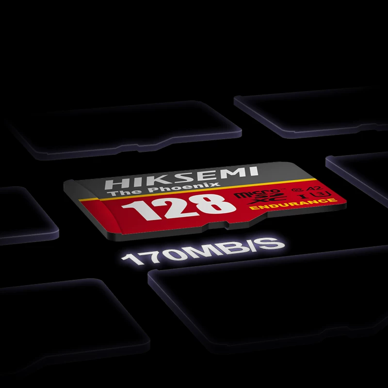 Hikvision 128GB TF (MicroSD) карта памяти U3 C10 A2 4K видеонаблюдение карта
