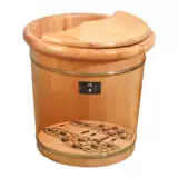 Ванна для домашнего использования из натурального дерева, массажер, деревянный термос