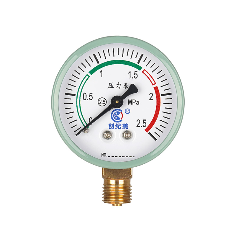 Y60压力表水压油压气压表0-1.6mpa径向自来水管高精度空气压力 - 图3