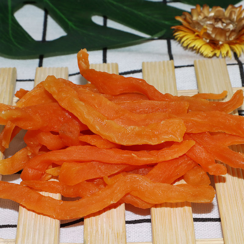 热销倒蒸水晶软条红心蜜饯地瓜干 憨逗强薯类制品