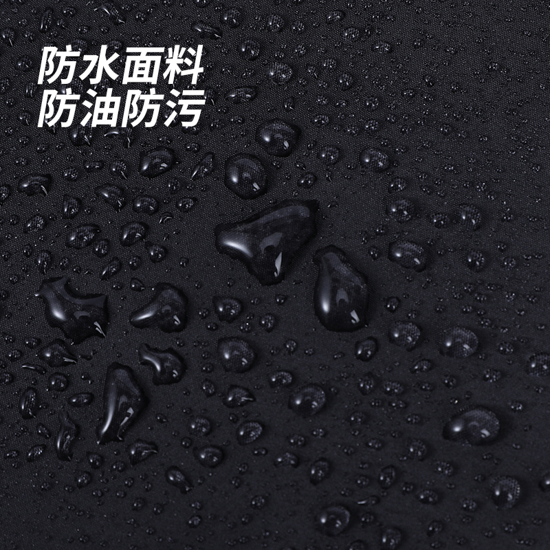 免费定制工作服印字正穿成人防水防油透气家用厨房围裙长袖罩衣女