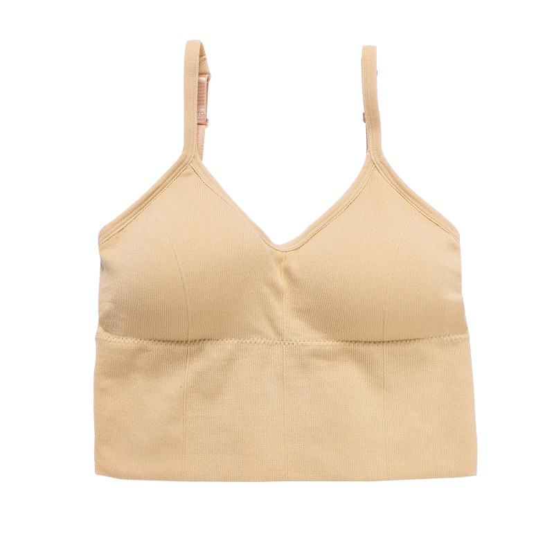 美背吊带大u型女网红卡卡同款抹胸 汉嫚抹胸