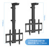 The electric stand can be remotely lifted and rotated 360 degrees