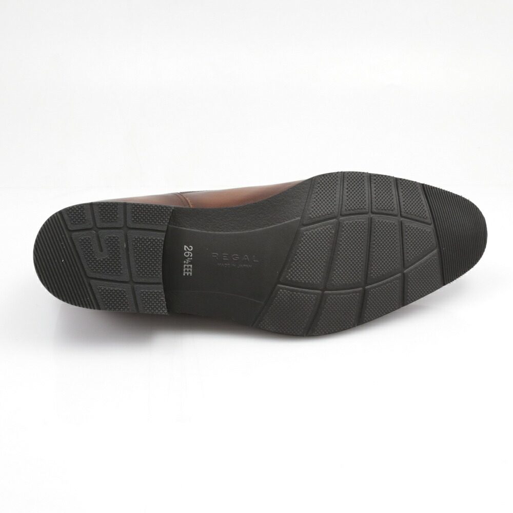 REGAL男士商务鞋尖头皮鞋时尚潮流新款日本直邮Gore-Tex 35HR棕色,淘宝优惠券,粉丝福利购,淘宝优惠卷