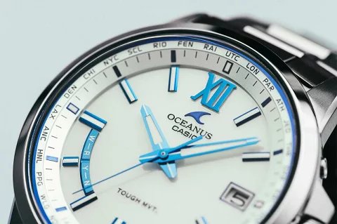 Casio日版卡西欧OCEANUS海神OCW-T150钛合金手表电波男士商务手表-图3