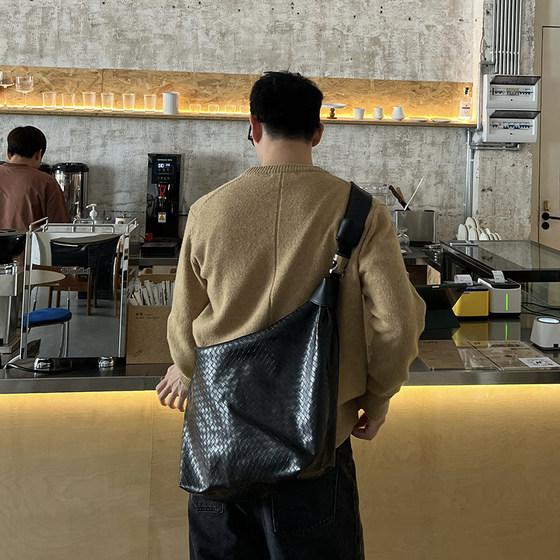 Nick Tian 纯羊毛开衫宽松毛衣外套男秋季韩系休闲老钱风针织衫