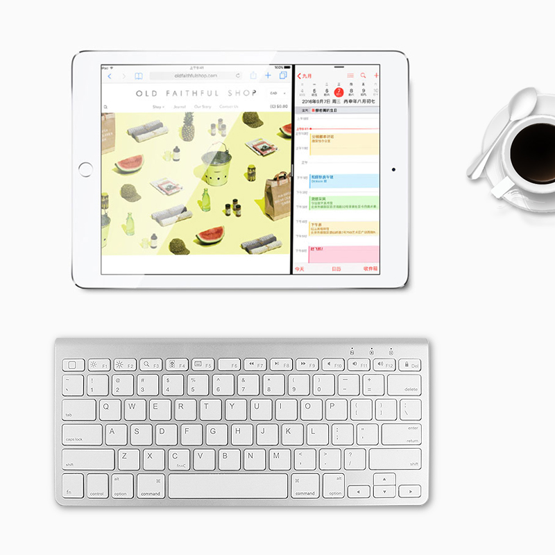 AJIUYU ipad键盘ipad10.2/Air3/mini5/4蓝牙键盘ipad pro11/12.9/10.5无线键盘ipad9.7英寸适用于苹果平板 - 图3